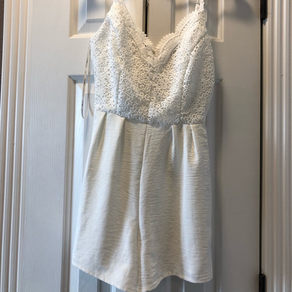 White romper